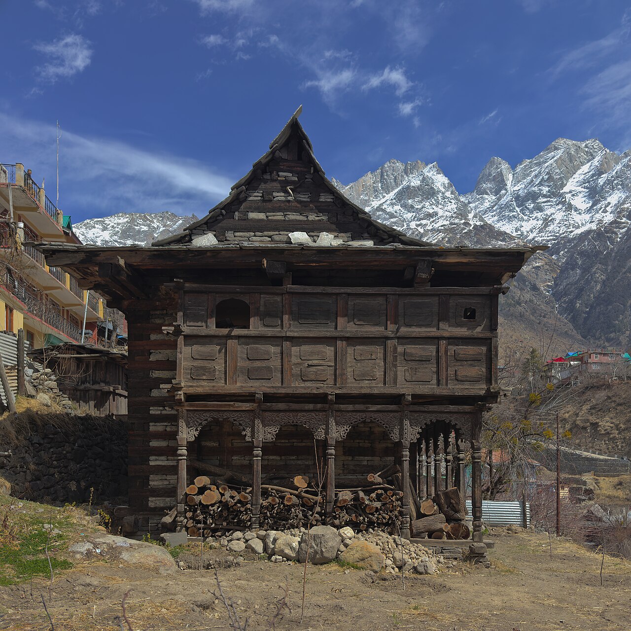 Spiti in winter: kamru
