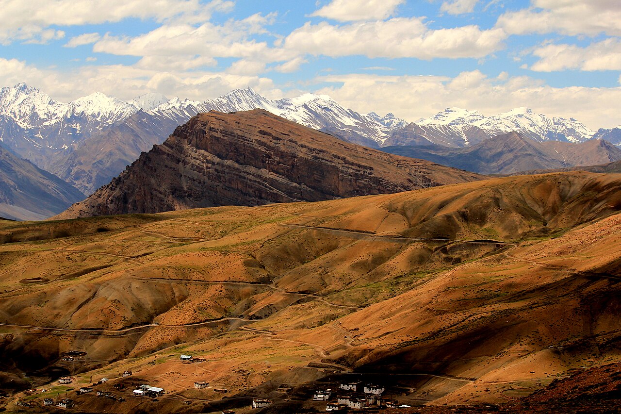 Spiti in winter: komic