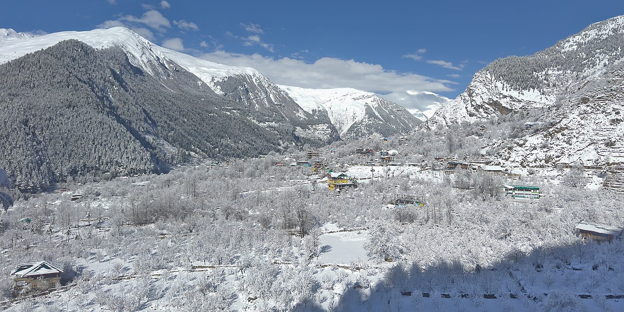Spiti in winter: sangla