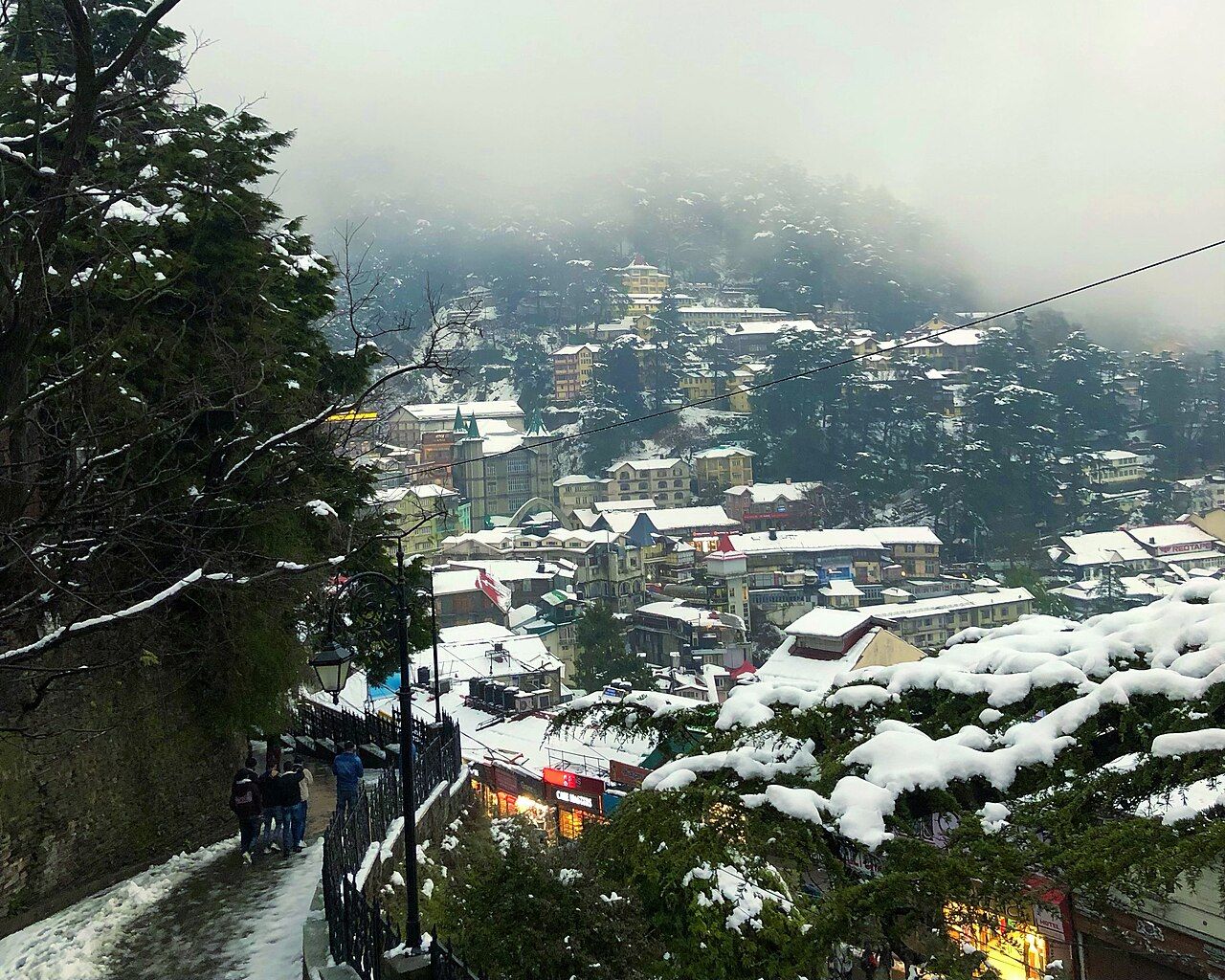 Shimla under snow
