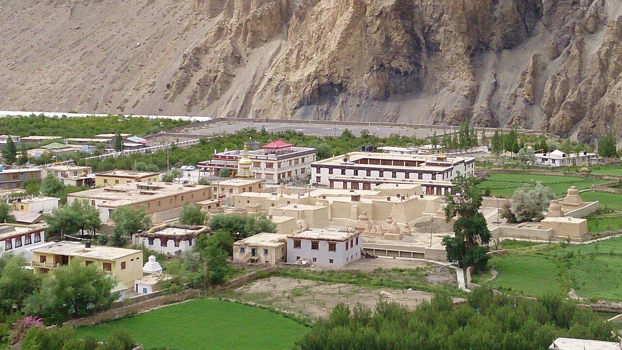 Tabo village and monastery